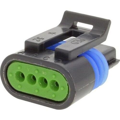 2pcs Connector Metri-Pack 150.2 Female 4 Ways