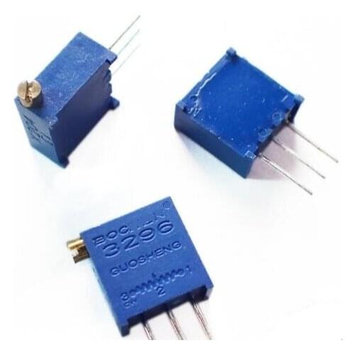 5PCS 3296X-1-101 102 103 104 105 201 202 203 204 500 501 502 503 504 100R 1K 10K 100K 1M 200R 2K 20K 200K 50R 500K potentiometer