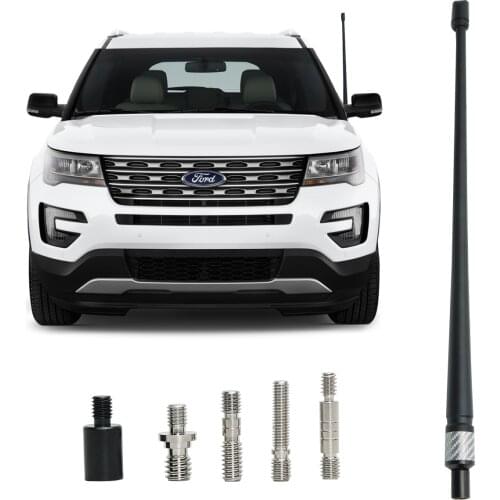 ABBREE Car Radio Antenna Replacement Antenna Flexible Rubber Vehicle Antenna for Toyota Ford Mazda VW Audi Honda WRC Nissan