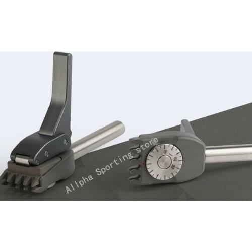 Alpha 2Pcs Badminton Machine Stringing Tools Threader Flying Clamp Tennis Base Clip 1.20mm/1.22mm/1.23mm Accessorie