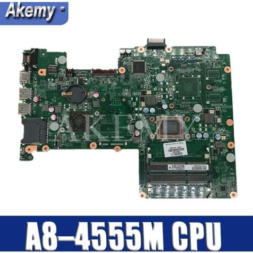 For HP Pavilion 15-B 15-Z Series 709175-001 709175-501 709175-601 DA0U56MB6E0 UMA A70M A8-4555M Laptop Motherboard Tested