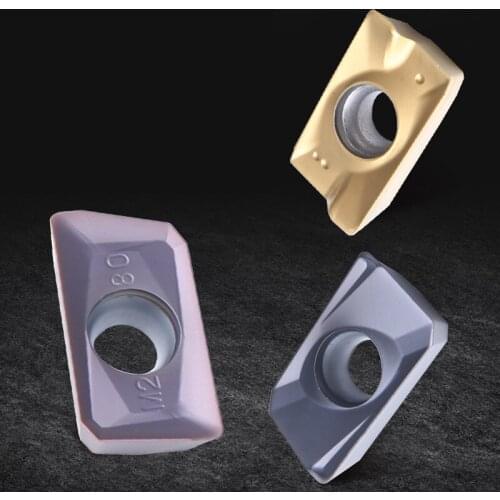 CNC milling blade APMT1604/1135/APKT hard alloy milling machine tool head Dulong milling cutter grain R0.8