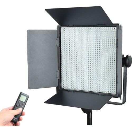 Godox LED1000Y 3300K Yellow Version LED Video Light+Remote Cord+AC Power Adapter For Camera DV Video