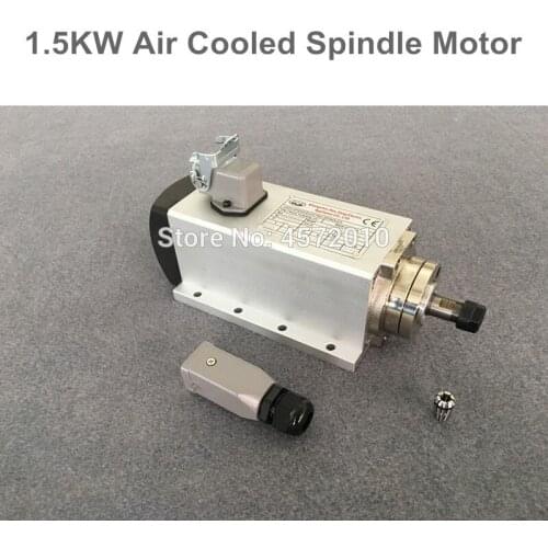 New! 1.5kw spindle motor air cooled motor cnc spindle motor machine tool spindle High Quality