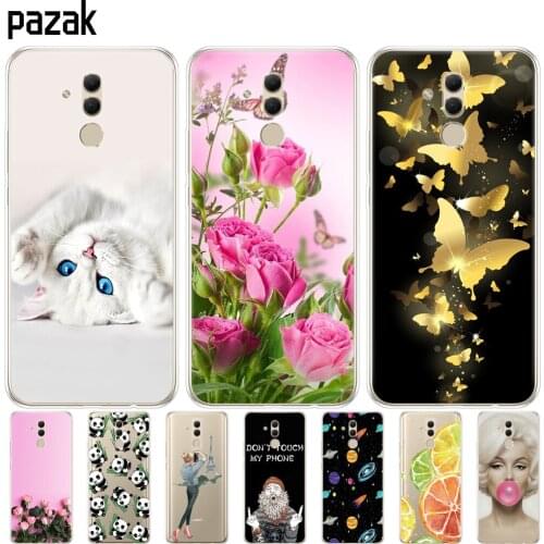 Silicone case For Huawei Mate 20 Lite Case 6.3 inch Transparent back Phone For Huawei Mate 20 Lite Cover Coque Capa protective