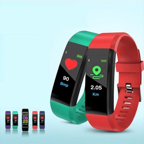 Smart watch fitness tracker mens women *heart rate* monitor IPS full touch screen sports watch running pedometer