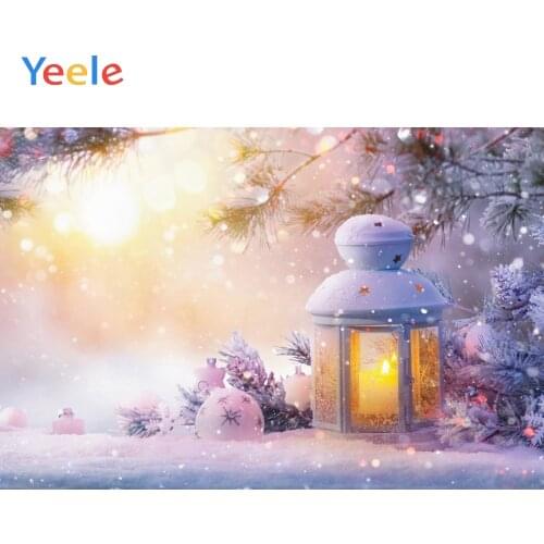 Yeele Photophone For Photo Christmas Backgrounds For Photography Lantern Light Bokeh Newborn baby Photo Studio Props Backdrops