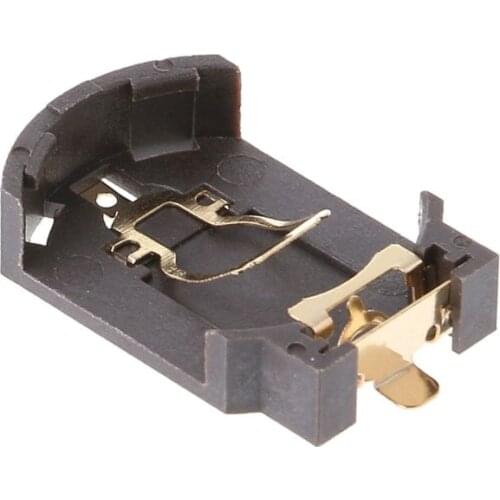 10pcs Plastic Housing CR2032 SMD Button Cell Battery Socket Holder Socket Case