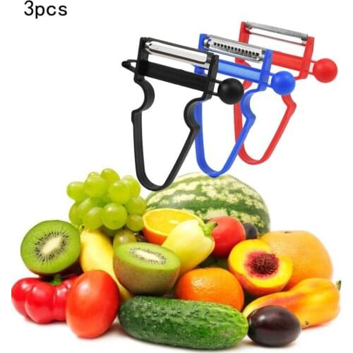 3pcs Slicer Shredder Peeler Julienne Cutter Multi Peel Stainless Grater Kitchen Tools Magic Kitchen Accessories