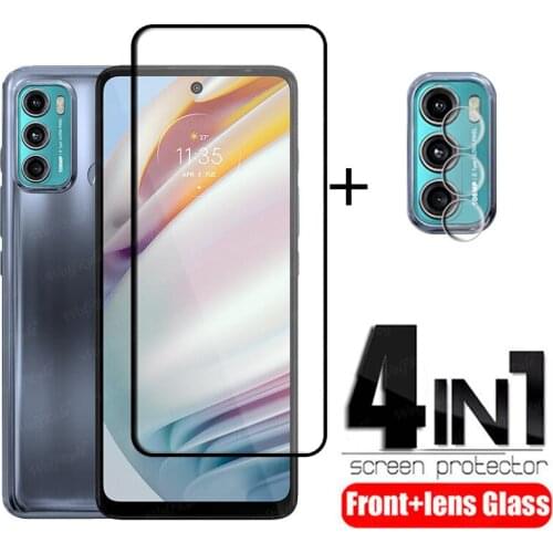 4-in-1 For Motoroal Moto G40 Fusion Glass For Moto G40 Fusion Tempered Glass Screen Protector For Moto G40 Fusion G60 Lens Glass