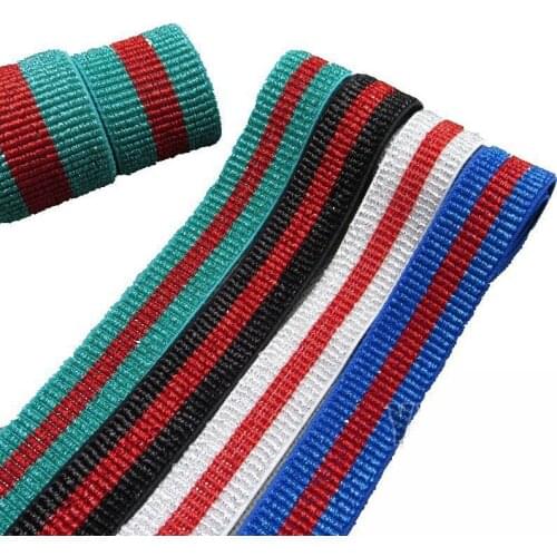 6meters 2.5cm 4cm 5cm wide bright silk elastic ultra soft fashional stretchy band for diy garment decoration belt