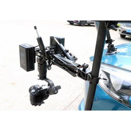 HONTOO RS2 Shock Absorbing Arm Car Holder Mount Rig 2 Dampener 10KG Pro with V Mount Plate FOR DJI RONIN S RS2 RC2 MX Zhiyun