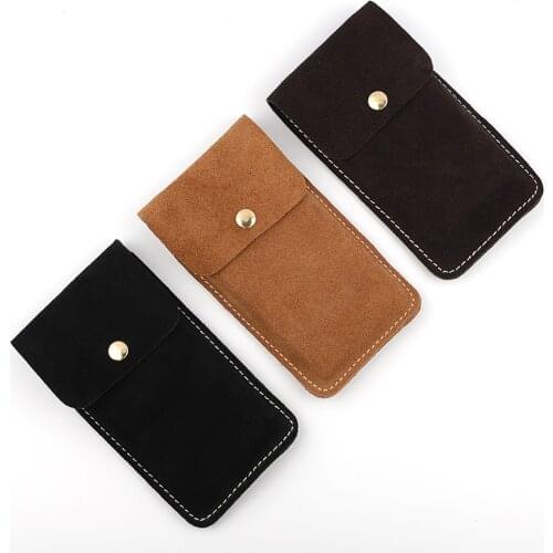 Black Coffee Brown Suede Leather Watch Box Case Watch Collection Protection Wristwatch Relogio Display Box New Watch Boxes Case