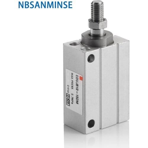 CUJB 4 6 8 10mm Mini Free Mount Cylinder Pneumatic Cylinder Automation Parts low pressure cylinder Double Acting NBSANMINSE