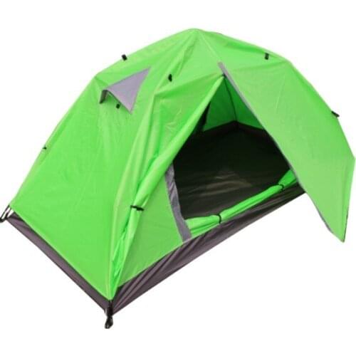 Explosion-proof rain double deck automatic opening for one person tent