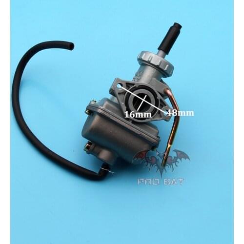 PZ16 Carburetor w/ Hand Choke For 50cc 70cc 90cc 110cc125cc ATV Quad Dirt Pit Bike Go Kart 16mm Carb