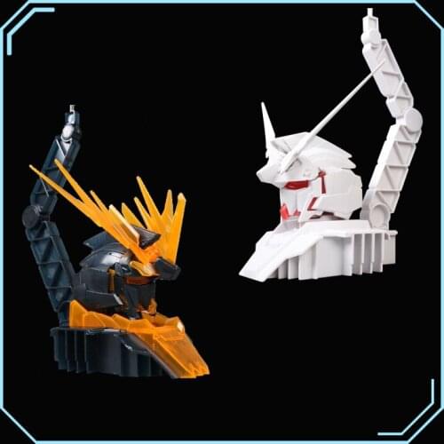 DABAN Model 1/144 RG/HG White/black Machine Nest Gennaku Repair Display Stand Mourning Banshee Z GUNDAM Bust Stand