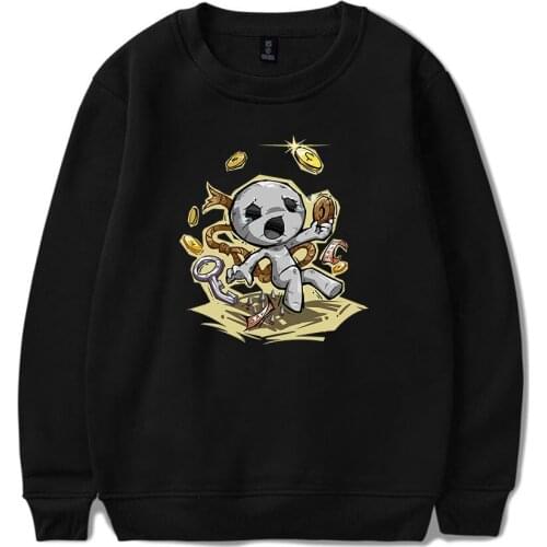 The Binding of Isaac Print Loose Tops Sweater Series Women/Men Clothes Turtleneck Youthful Street Sweatshirt Streetwear