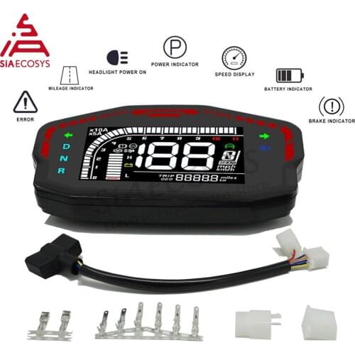 New adjustable DKD LIN CAN-BUS communication optional Electric Scooter LCD Instrument Speedometer Display for VOTOL controllerNe