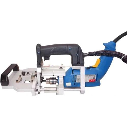 Portable Pneumatic Side Hole Machine Woodworking Drilling Tools Horizontal Drill Side Hole Punching Machine 220V 500W