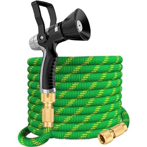 Expandable Flexible Garden Hose Set High Pressure Car Wash Magic Watering PiPe Sprayer Water Gun Sprinkle For Garden Irrigation