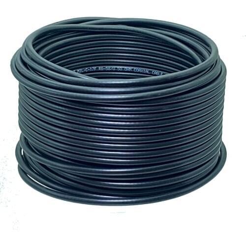 RG58 50-3 RF Coaxial Cable Connector 50ohm Coax Transceiver Pigtail Wire Cables 1M 2M 3M 5M 10M 20M 30M