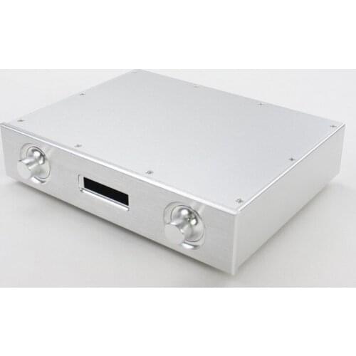 DIY WA63 Silve Full Aluminum Enclosure / Tube amp Case/ Preamplifier Chassis Box