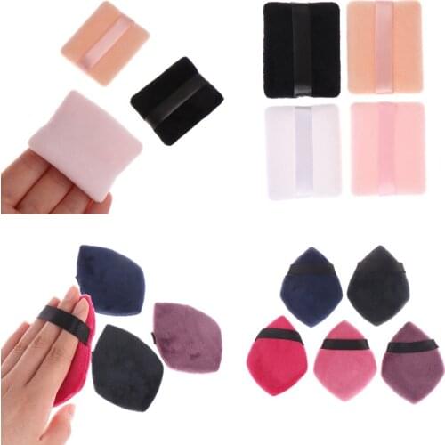 1/2pcs Makeup Foundation Sponge Professional Square Shape Facial Face Body Powder Foundation Puff Soft Cosmetic Sponge Puff