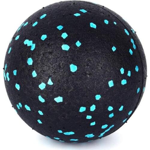 1PC 8CM High Density EPP Massage Ball Lightweight Black Fitness Training Lacrosse Ball Body Yoga Sport Exercise Unisex #ED