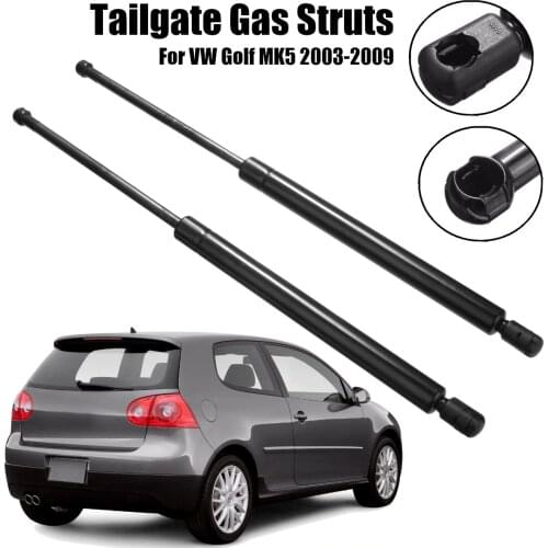 2pcs Car Rear Tail Gate Gas Struts Boot Holders Lifter Support For VW Golf MK5 2003-2009 1K6827550D
