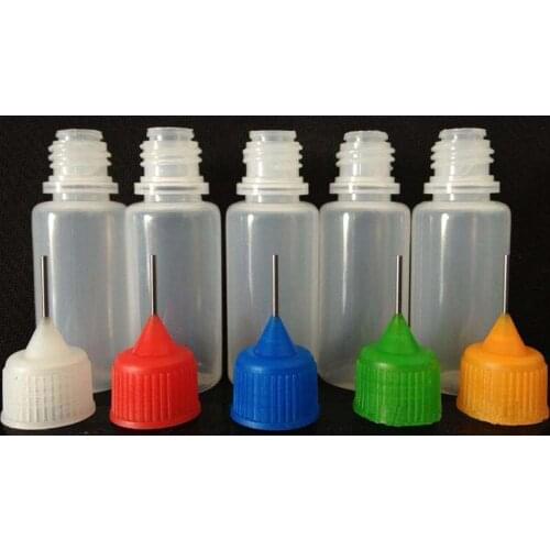 2500pcs 10ml Plastic Needle Dropper Bottles E-cigarette liquid in bottles Empty PE oil bottles Free shipping