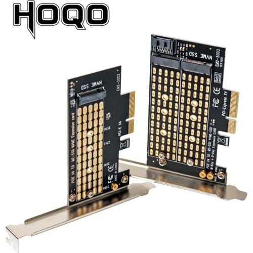 PCIE to M2/M.2 Adapter SATA M.2 SSD PCIE Adapter NVME/M2 PCIE Adapter SSD M2 to SATA PCI-E Card M Key +B Key