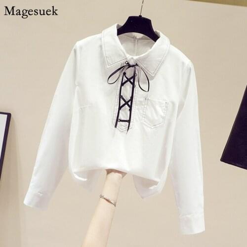 Long Sleeve White Blouse Women 2021 New Plus Size Female Shirt Tops Turn-down Collar Office Ladies Blouses Casual Blusas 13124