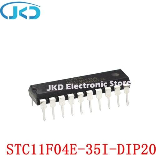 Free shipping 5pcs/lot STC11F04E-35I-DIP20 STC11F04E-35I STC11F04E DIP20 New and Original