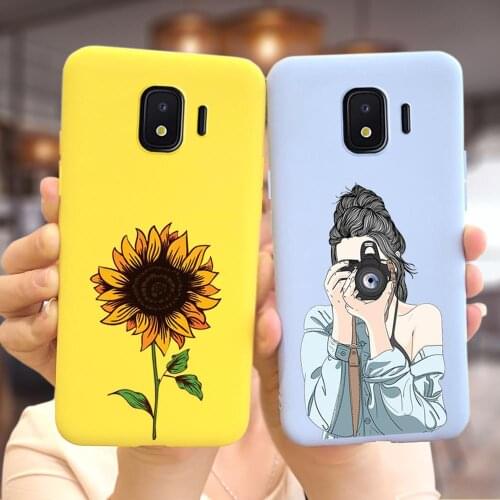 For Samsung Galaxy J2 Core 5.0" Case Cute Painted TPU Cover For Samsung J260 J260F J 2 2J J2Core Phone Cases Soft Fundas Bumper
