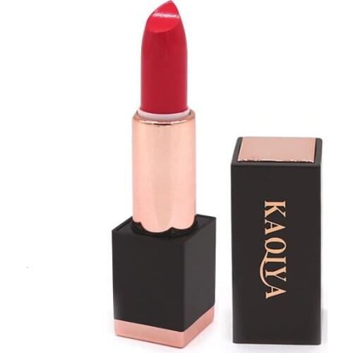 KAQIYA 12 Colors Best Selling Matte Lipstick Professional Pigment Make Up Cosmetics Water-Resistant Stick Proof Lip Stick