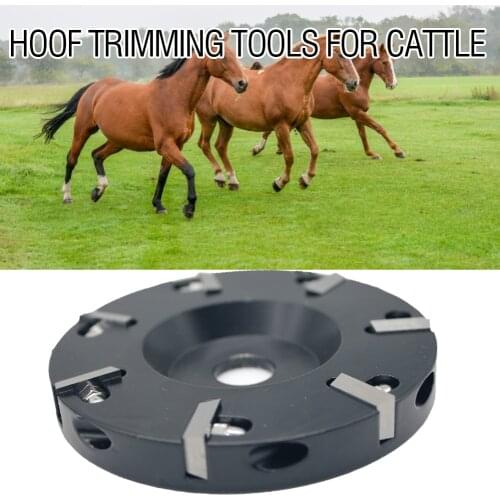 Cow Cattle Hoof Trimming Cutter Livestock Sheep Foot Blade Trimmer Disc Plate Cow Cattle Hoof Angle Grinder Cutter Disc Tool