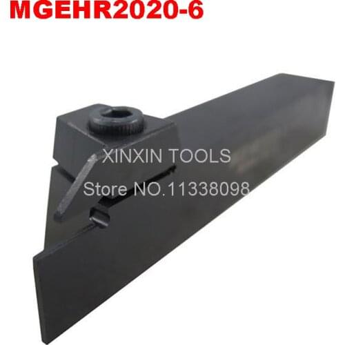 MGEHR2020-6 20*20*125MM External Grooving Turning Lathe Bar Tool Holder For Lathe Machine CNC Cutting Turning Tool Set Holder