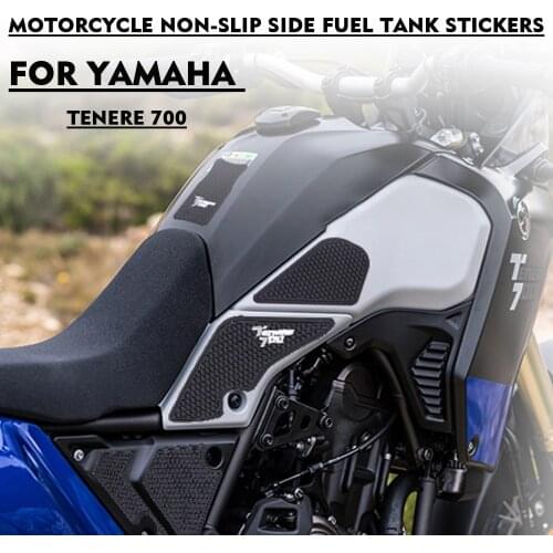 Non-slip Side Fuel Tank Stickers waterproof pad stickers motorcycle accessories For YAMAHA Tenere 700 T700 XTZ 690 T 700