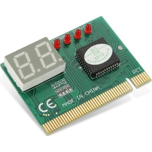 New PC diagnostic 2-digit pci card motherboard tester analyzer post code for computer PC