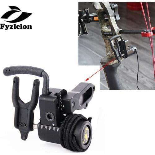 Hunting Training Aluminum Alloy Bow Drop Away Arrow Rest Set for Archery Compound Bow Accessories