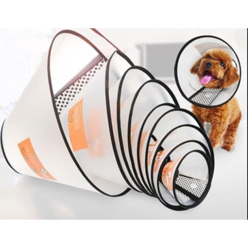 Elizabeth cat collar bite-proof pet dog puppies neck protector soft pet headgear small large dogs