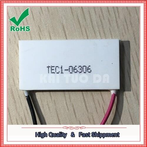 Rectangular semiconductor cooling film TEC1-06306 20 * 40mm special beauty film for cold