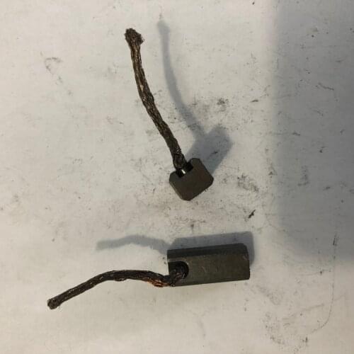 2pcs 7x8x19mm 0.27"x0.31"x0.74" Motor Electric Replacement Power Tool Carbon Brush