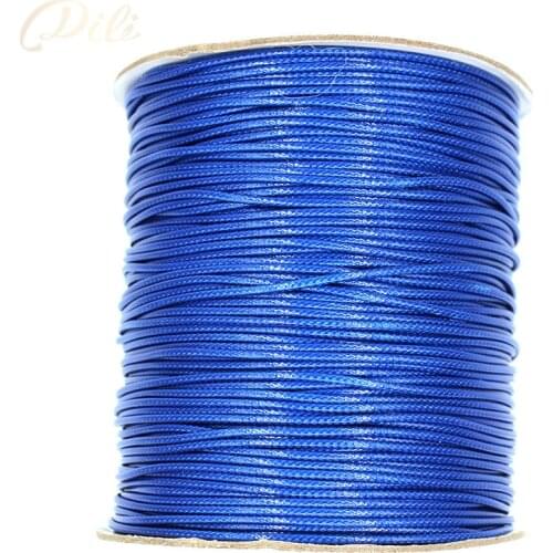 15 meters 1.5mm waxed rope necklace waxed string thread cord wax cotton cord string strap for bracelet