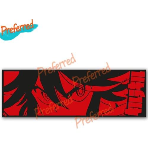 High Quality Auto Anime Car Sticker Kill La Kill Slap Waterproof Personality Decal Laptop Motorcycle Window Decor
