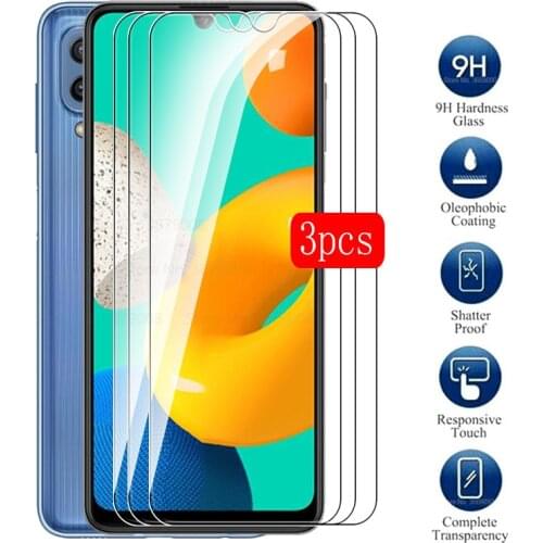3pcs protective glass for samsung m32 screen protector for samsung galaxy m32 m 32 32m 6.4'' M325F/DS safe protection film cover