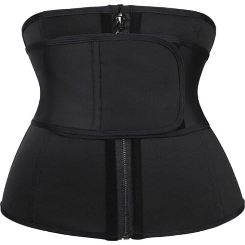Womens Sipral Steel Boned Waist Trainer Neoprene Shaper Belt Slimming Sheath Belly Reducing Tummy Sweat Sport Workout Corset