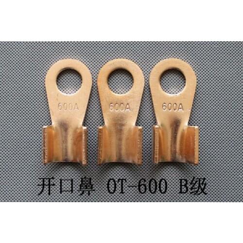 1piece OT-600A Copper passing through terminal Electric power fittings equipment contact B type