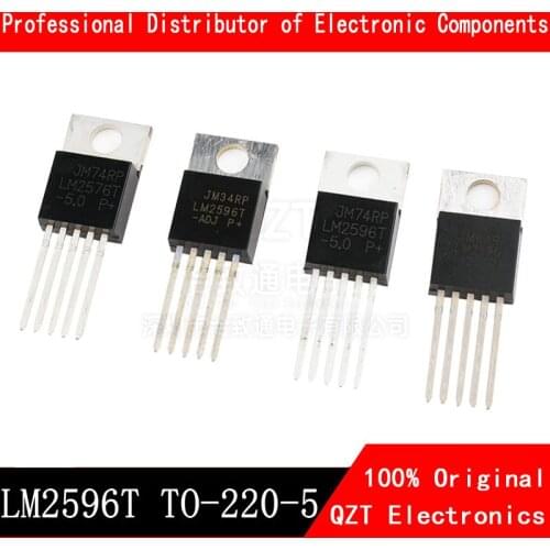 10pcs LM2596T-5.0 TO220-5 LM2596T TO-220 LM2596-5.0 LM2596T-3.3 LM2596-3.3 LM2596T-12 LM2596-12 LM2596T-ADJ LM2596-ADJ LM2596T-5